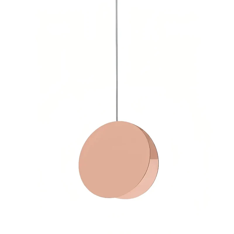 Moderne Einzelne Pendelleuchte aus Metall für Esszimmer, Muschel-Design