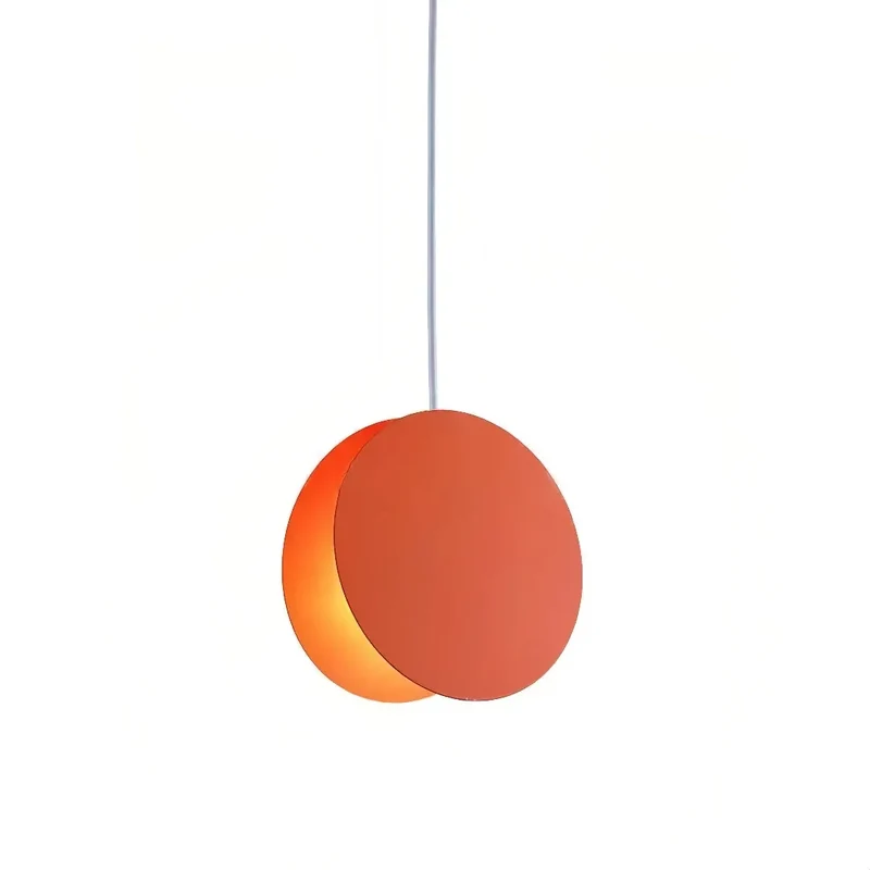 Moderne Einzelne Pendelleuchte aus Metall für Esszimmer, Muschel-Design