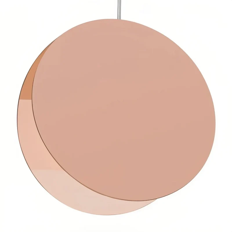 Moderne Einzelne Pendelleuchte aus Metall für Esszimmer, Muschel-Design
