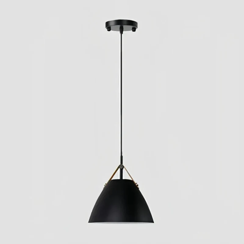 Moderne Pendelleuchte im Macaron-Stil aus Metall für das Esszimmer
