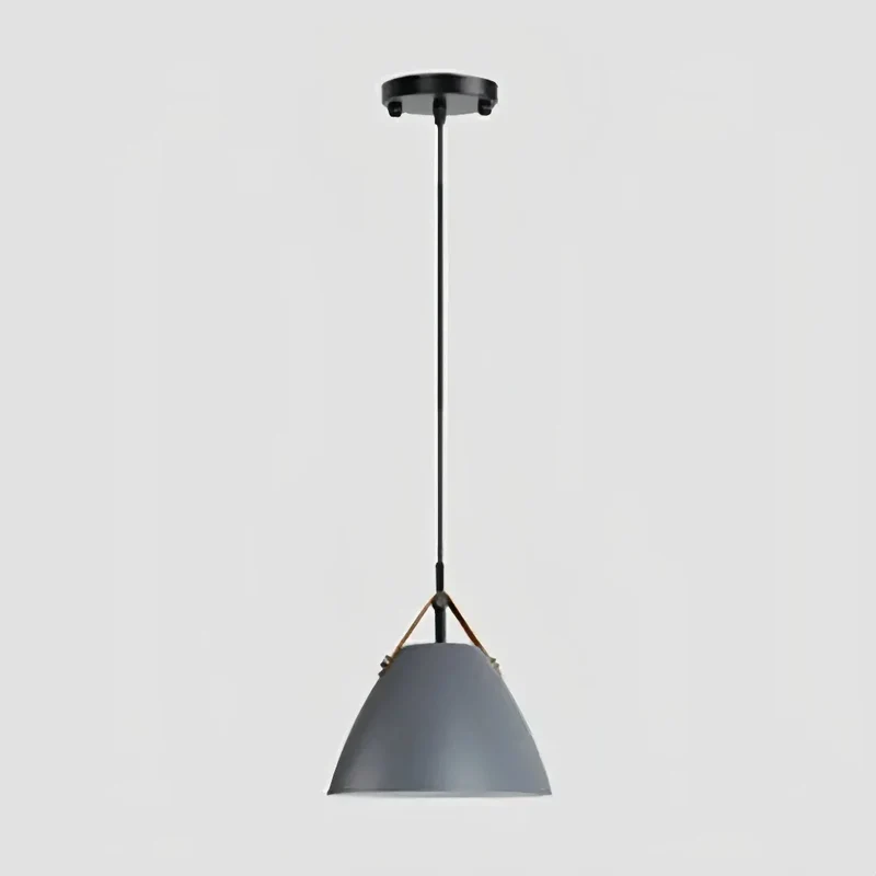 Moderne Pendelleuchte im Macaron-Stil aus Metall für das Esszimmer