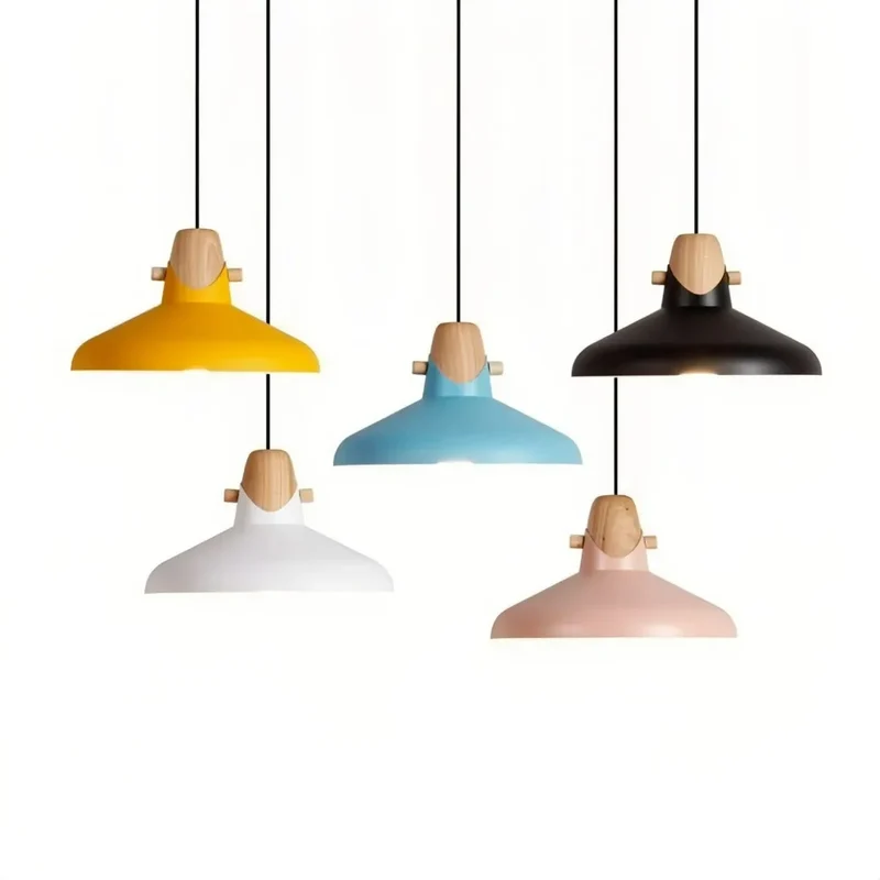 Skandinavische Macaron Pendelleuchte für das Esszimmer