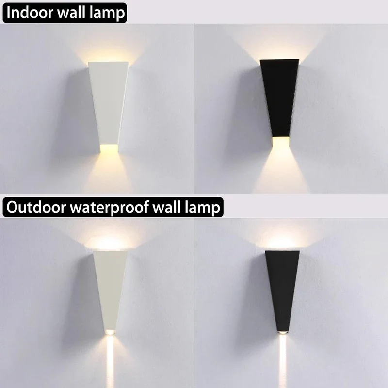 LED Up-Down-Wandleuchte für Innen und Außen – Gifraga