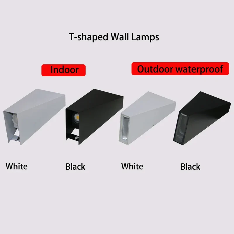 LED Up-Down-Wandleuchte für Innen und Außen – Gifraga