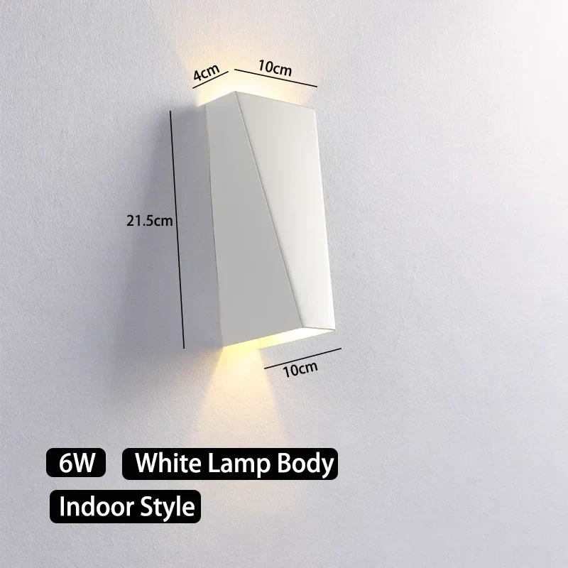 LED Up-Down-Wandleuchte für Innen und Außen – Gifraga