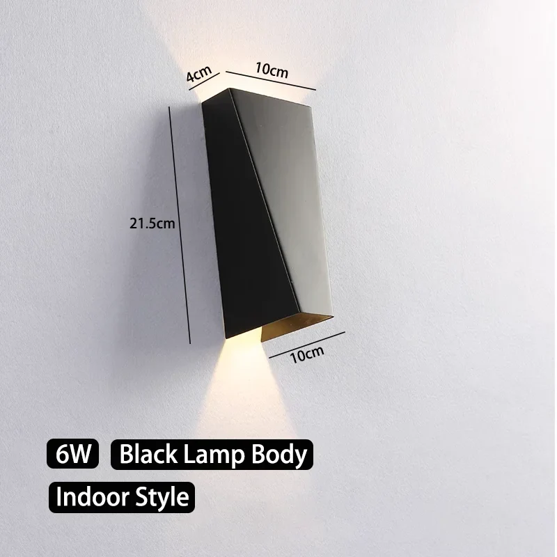 LED Up-Down-Wandleuchte für Innen und Außen – Gifraga