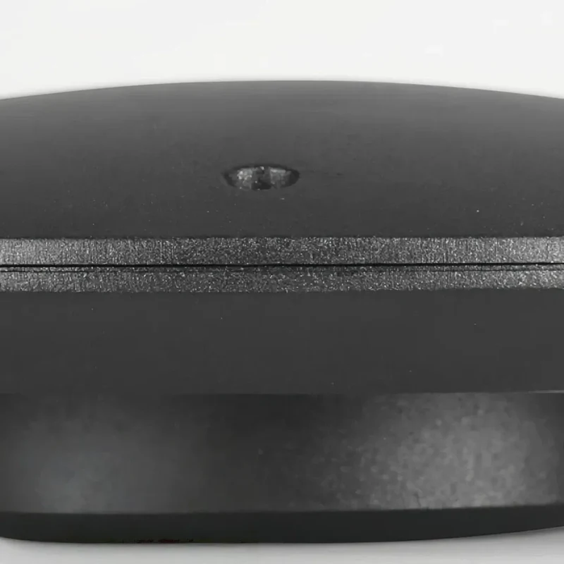 Moderne halbrunde Außenwandleuchte in Schwarz IP65