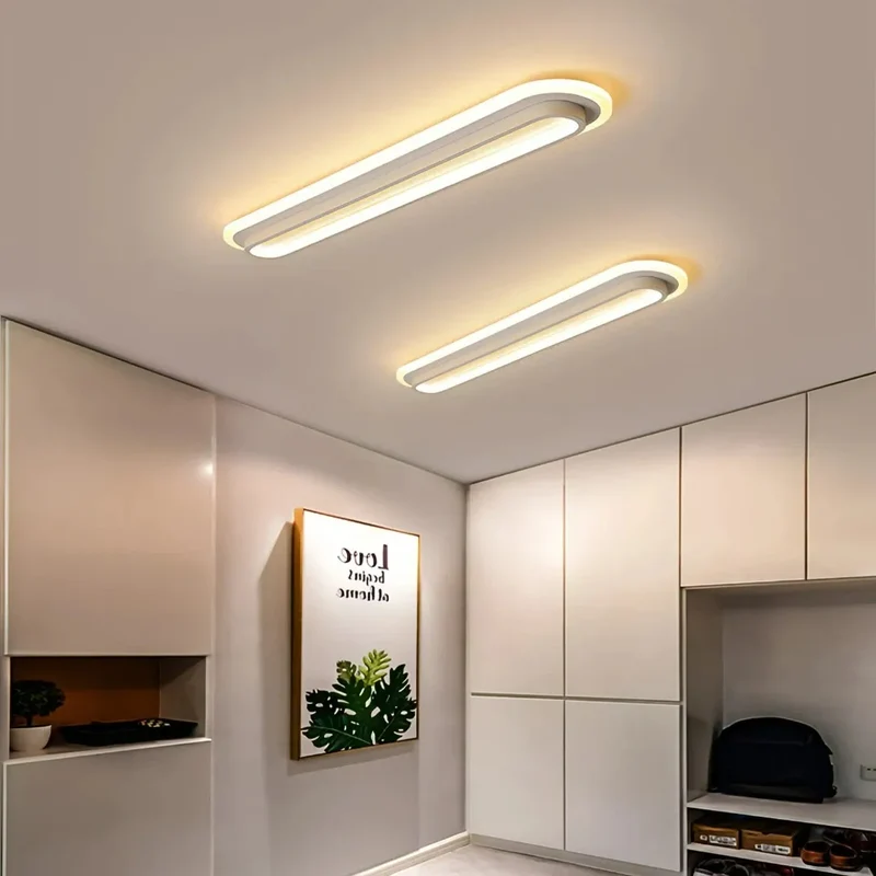 Moderne ovale LED-Deckenleuchte für den Flur