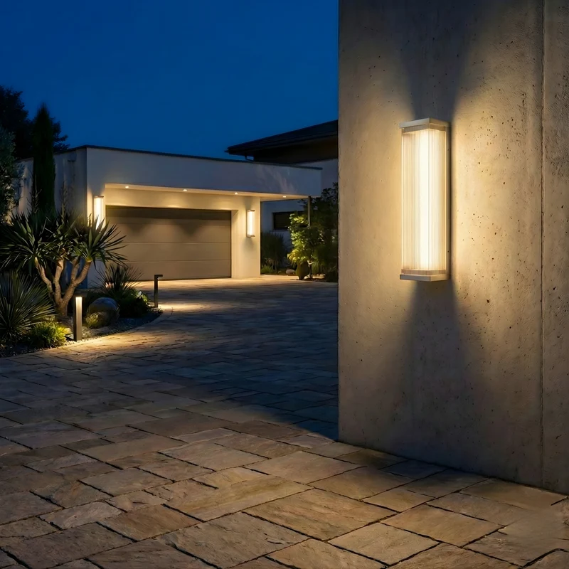 LED-Designer-Wandleuchte für zeitgenössische Wohnbeleuchtung – Halosmia