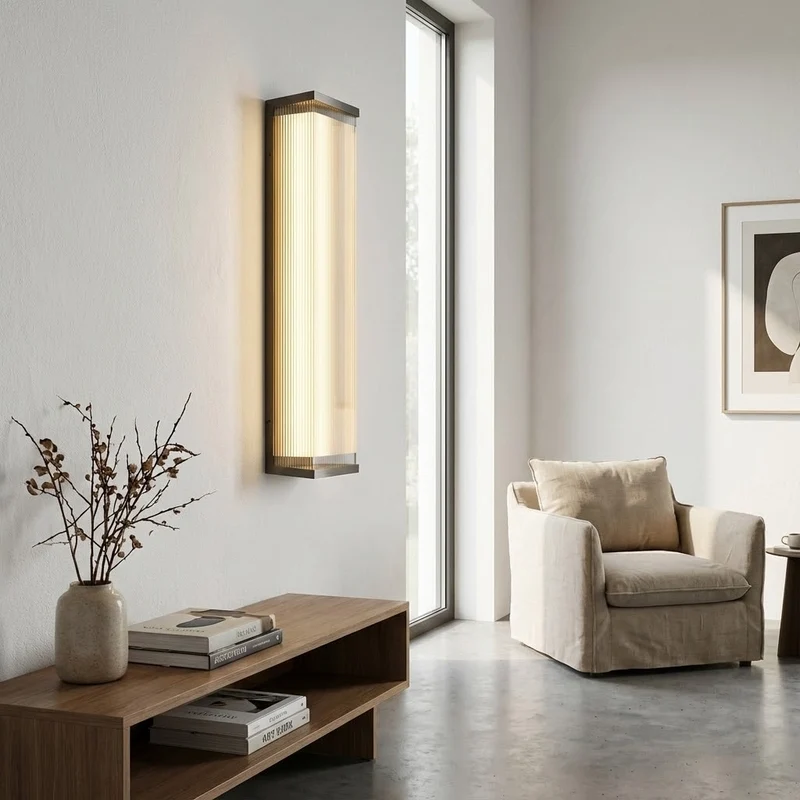 LED-Designer-Wandleuchte für zeitgenössische Wohnbeleuchtung – Halosmia
