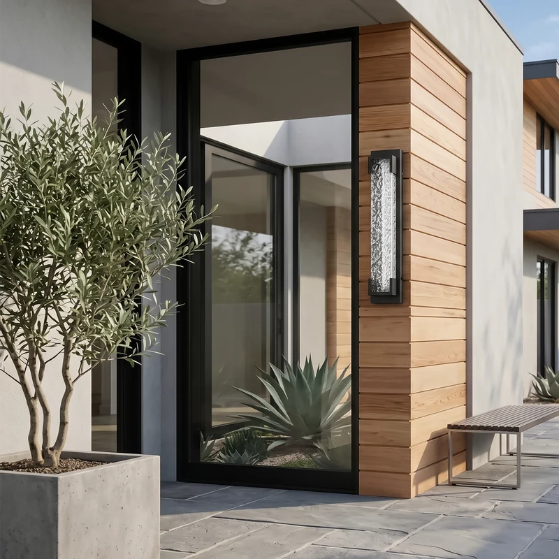 Moderne Außenwandleuchte IP65 für Garten oder Balkon – Séléné