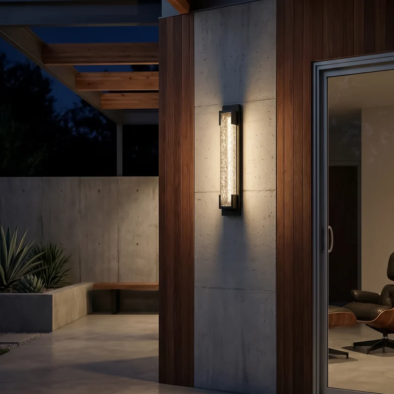 Moderne Außenwandleuchte IP65 für Garten oder Balkon – Séléné