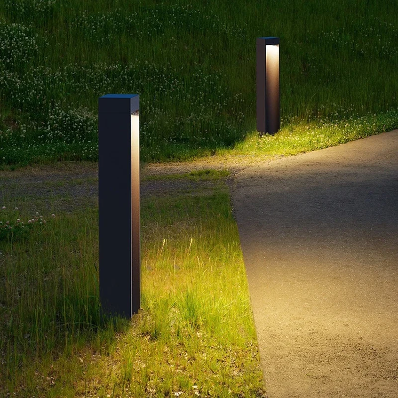 Elegante LED-Stehleuchte für Außenwege – Vesperine