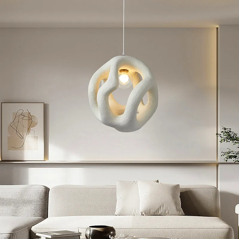 Design-Kronleuchter aus Metall und Polymer mit LED – Ariana