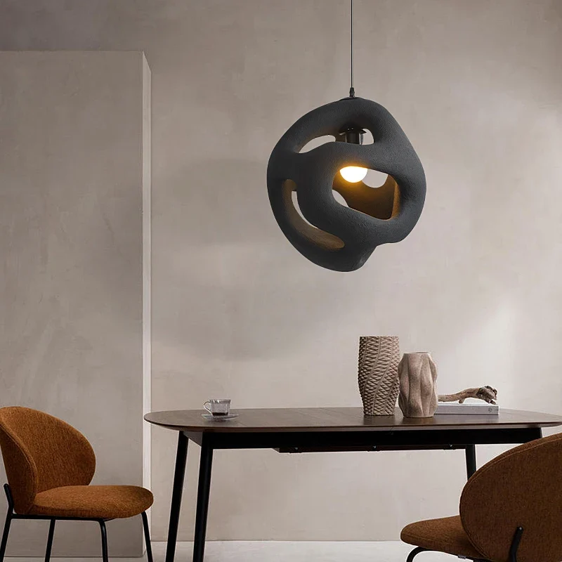 Design-Kronleuchter aus Metall und Polymer mit LED – Ariana