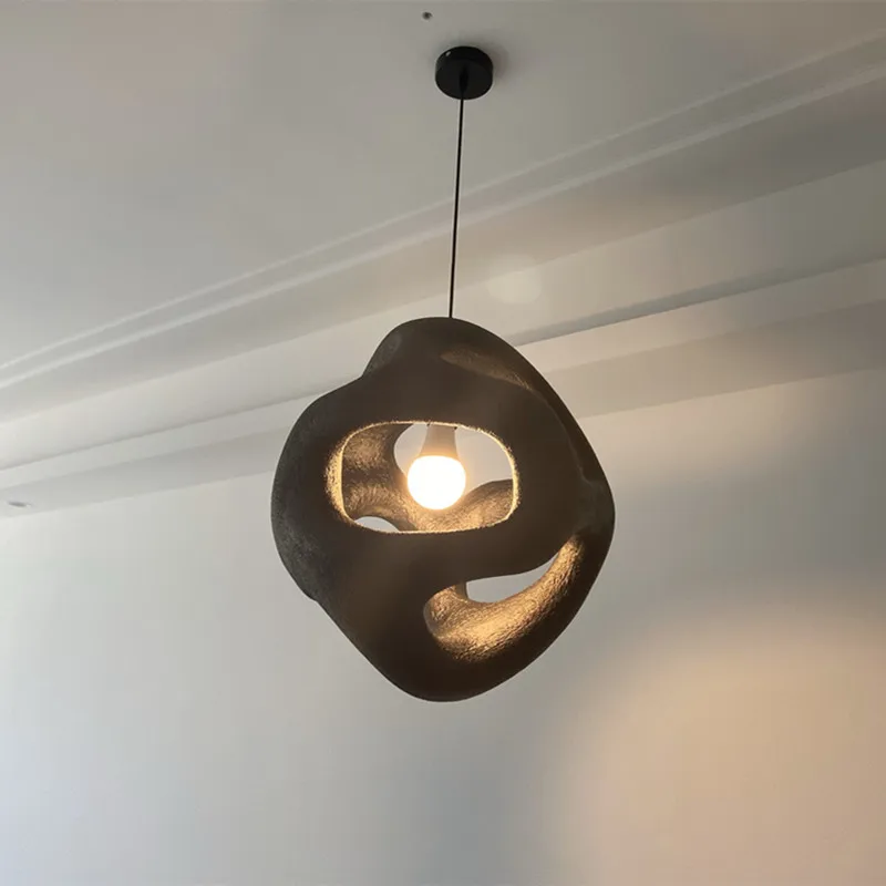 Design-Kronleuchter aus Metall und Polymer mit LED – Ariana