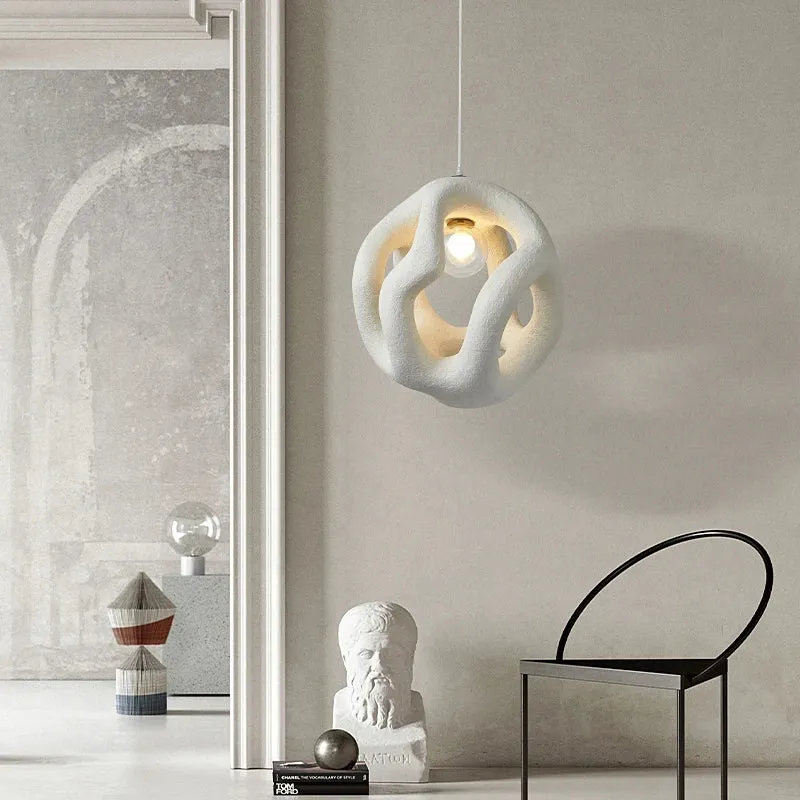 Design-Kronleuchter aus Metall und Polymer mit LED – Ariana