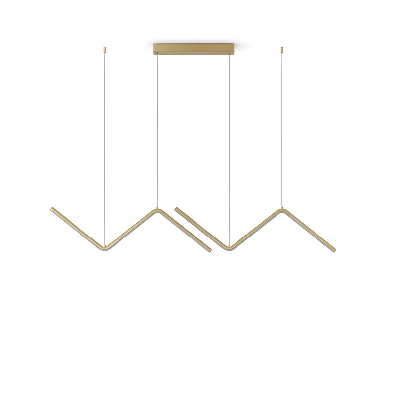 LED Pendelleuchte aus Aluminium, dimmbar – Khira