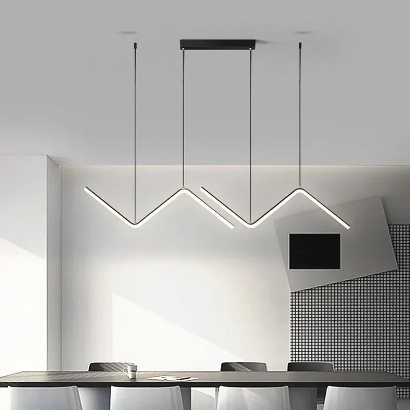 LED Pendelleuchte aus Aluminium, dimmbar – Khira
