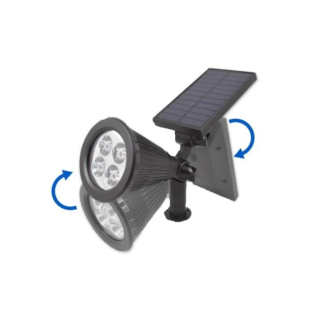 Solar-Bodenstrahler 2 Watt mit Erdspieß – 6000K Tageslichtweiß