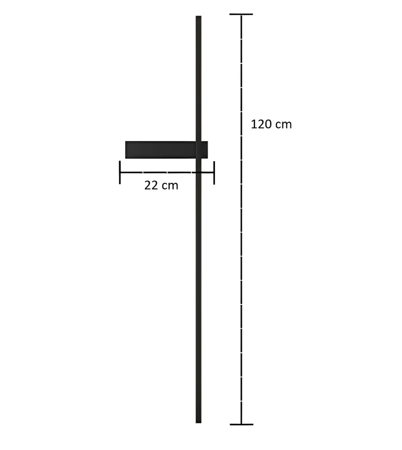Lineare Außenwandleuchte – Jupia