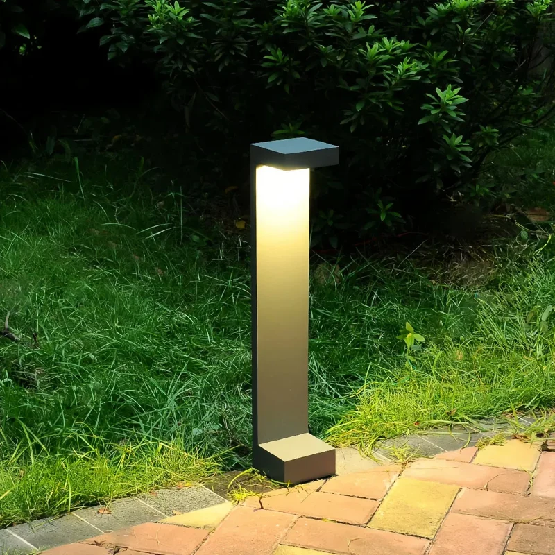 Moderne LED-Wegeleuchte für den Garten, IP65