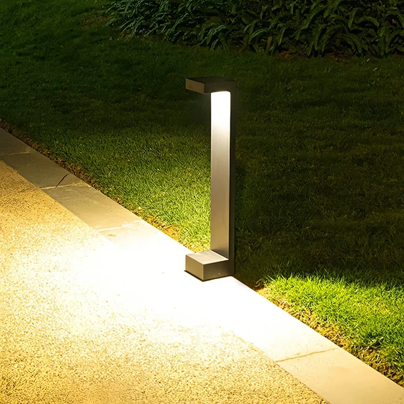 Moderne LED-Wegeleuchte für den Garten, IP65
