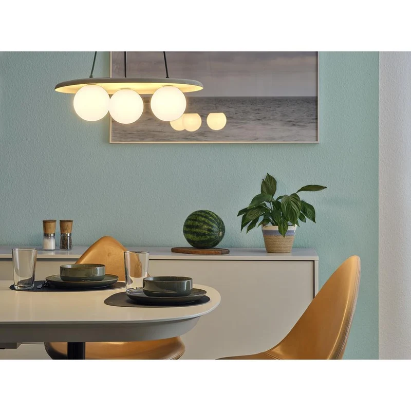 OSRAM DECOR Concrete Nest Pendelleuchte Grau, 3-flammig, G9
