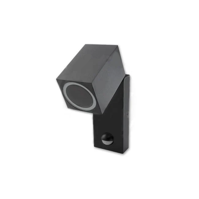 LED neigbare Wandleuchte mit Sensor | GU10-Fassung | IP44