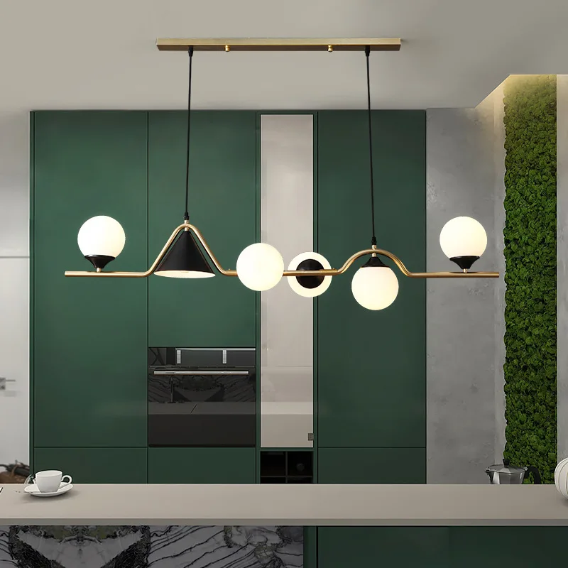 Moderne LED-Deckenleuchte aus Glas und Metall – Stalio