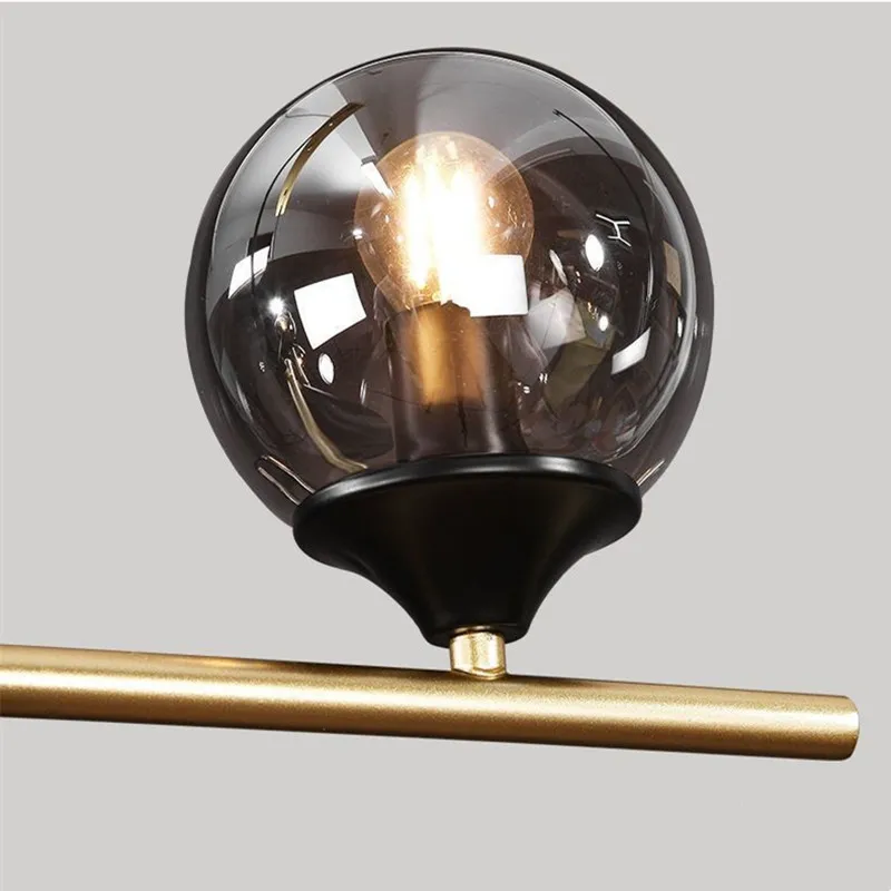 Moderne LED-Deckenleuchte aus Glas und Metall – Stalio