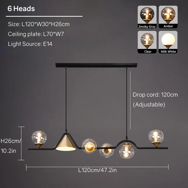 Moderne LED-Deckenleuchte aus Glas und Metall – Stalio