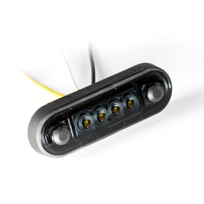 Fristom FT-073 BZ LED-Begrenzungsleuchte - zweifarbig Bernstein/Weiß