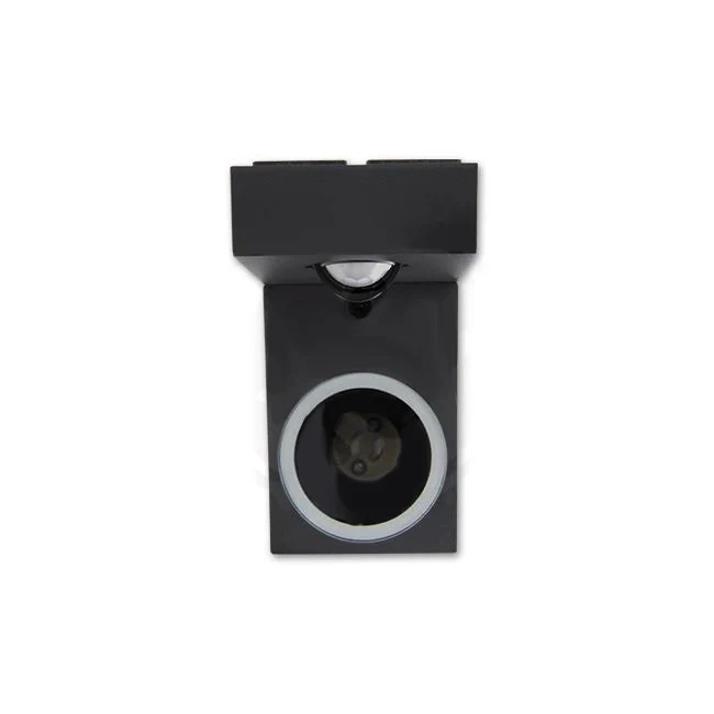 LED Wandleuchte quadratisch GU10 | mit Sensor | IP44