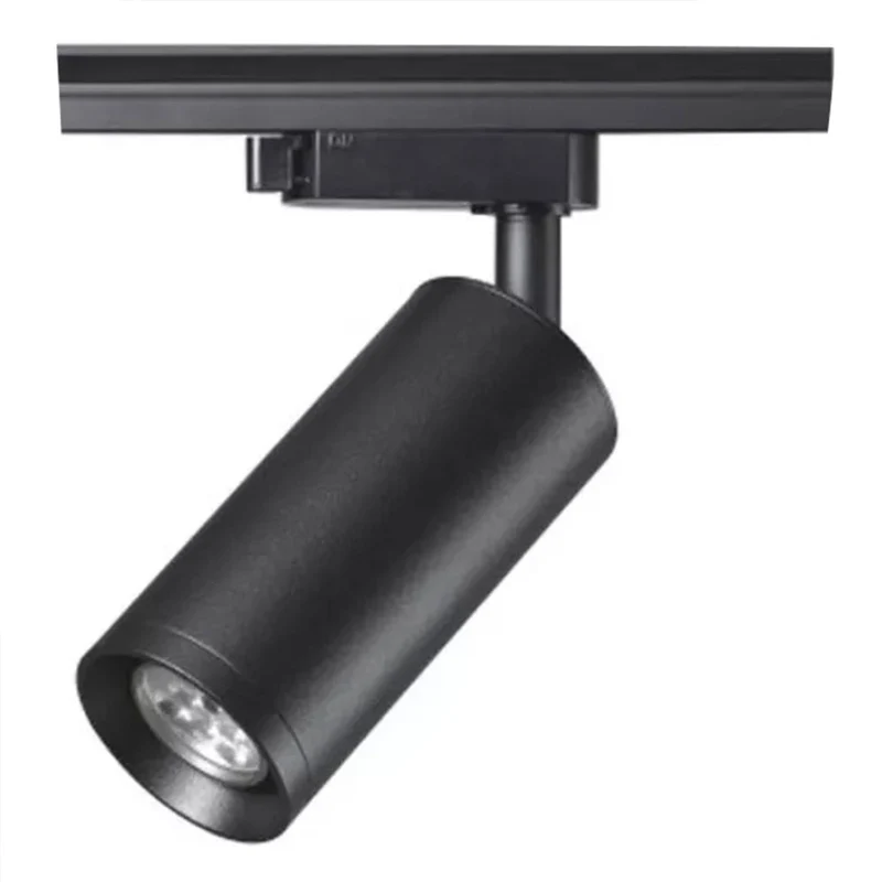 LED-Schienenspot für GU10-Spot | 3-phasig | Schwarz