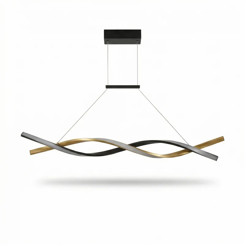 LED-Pendelleuchte aus Metall, dimmbar, modernes Design – Lumis