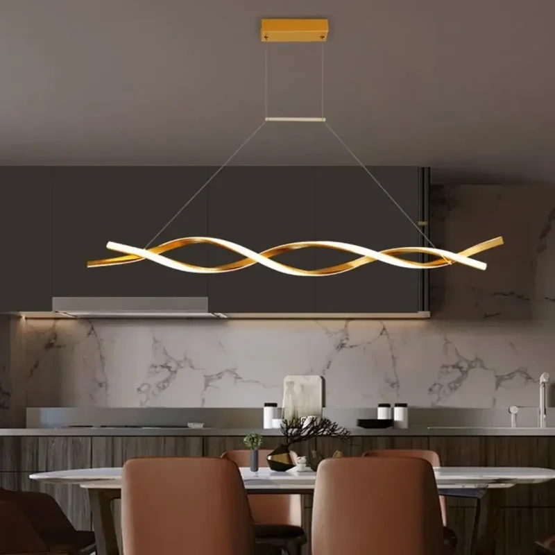 LED-Pendelleuchte aus Metall, dimmbar, modernes Design – Lumis