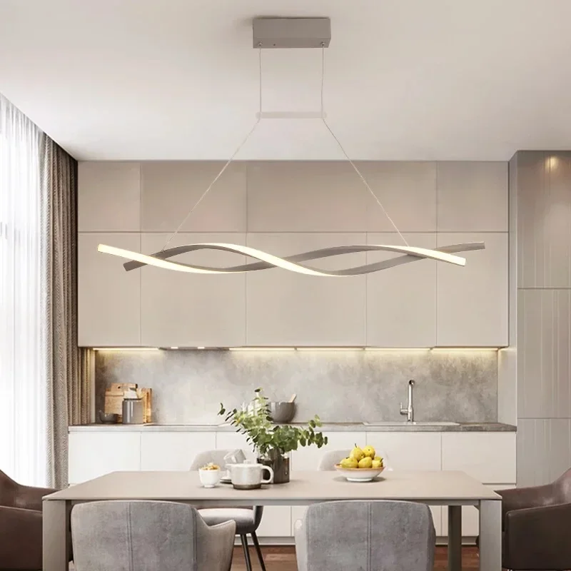 LED-Pendelleuchte aus Metall, dimmbar, modernes Design – Lumis