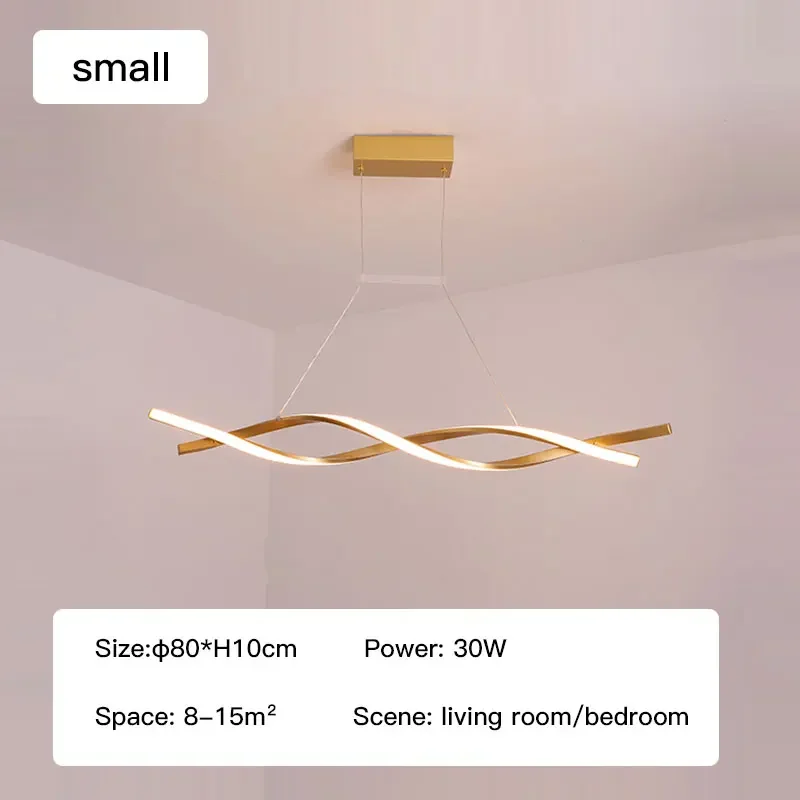 LED-Pendelleuchte aus Metall, dimmbar, modernes Design – Lumis
