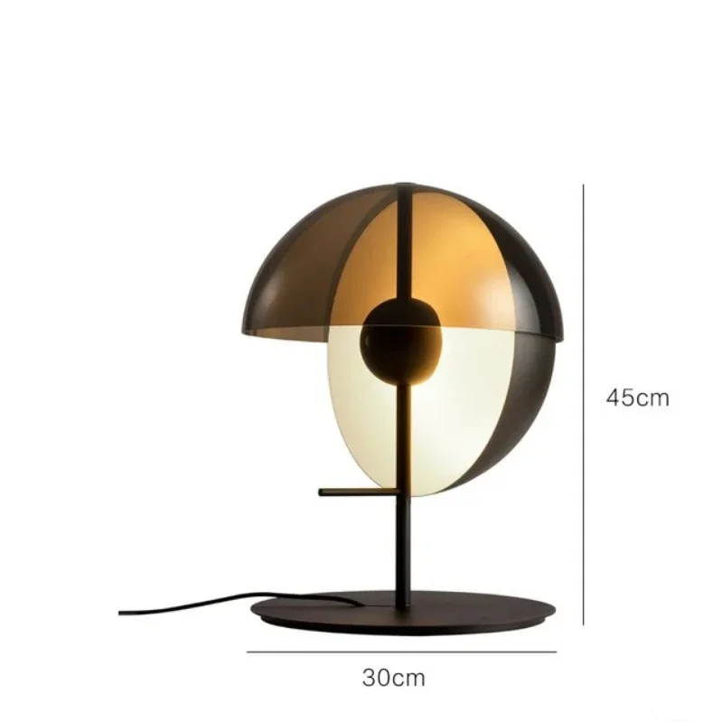 Postmoderne Stehlampe aus Metall mit Buntglas – Lutopis