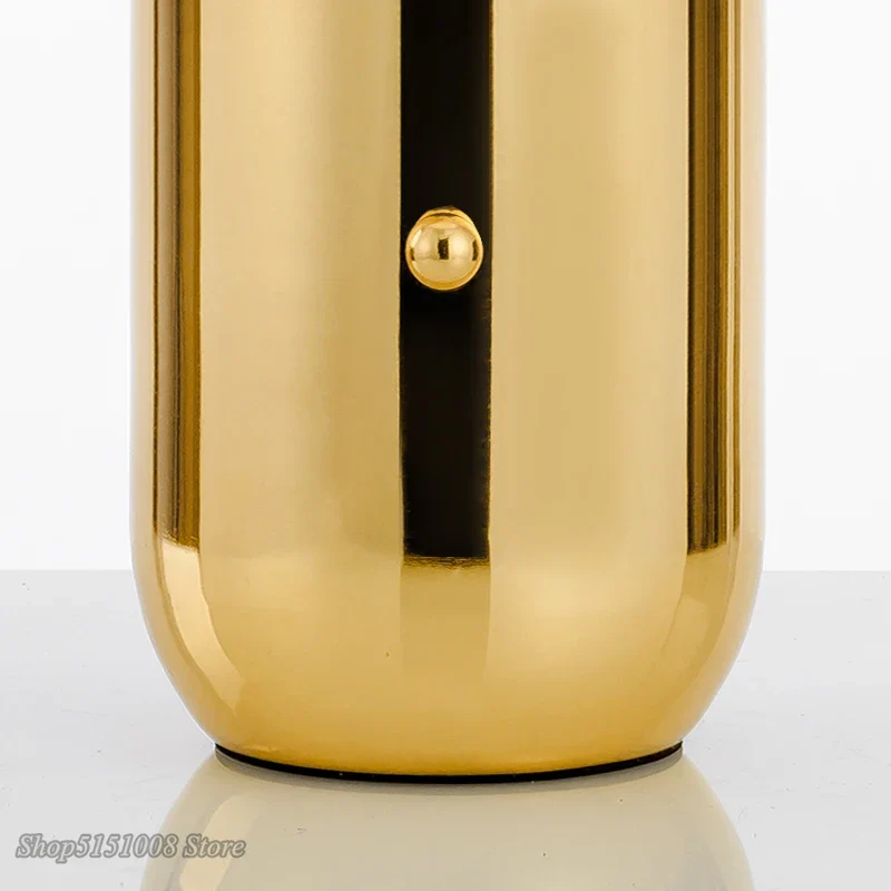Nachttischlampe Metall Glas Modernes Design – Pulsaris
