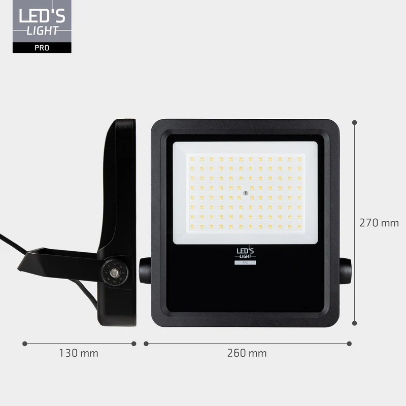 LED Flutlicht 15000 Lumen 5000K Led Arbeitsstrahler 100 Watt IP65 - LED's Light Pro