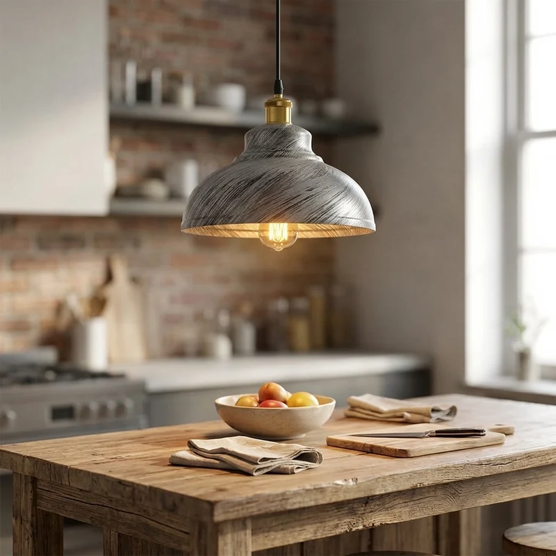 Retro Bistrolampe Esstisch – Industrie Loft Hängeleuchte | Ø29cm | E27~3323