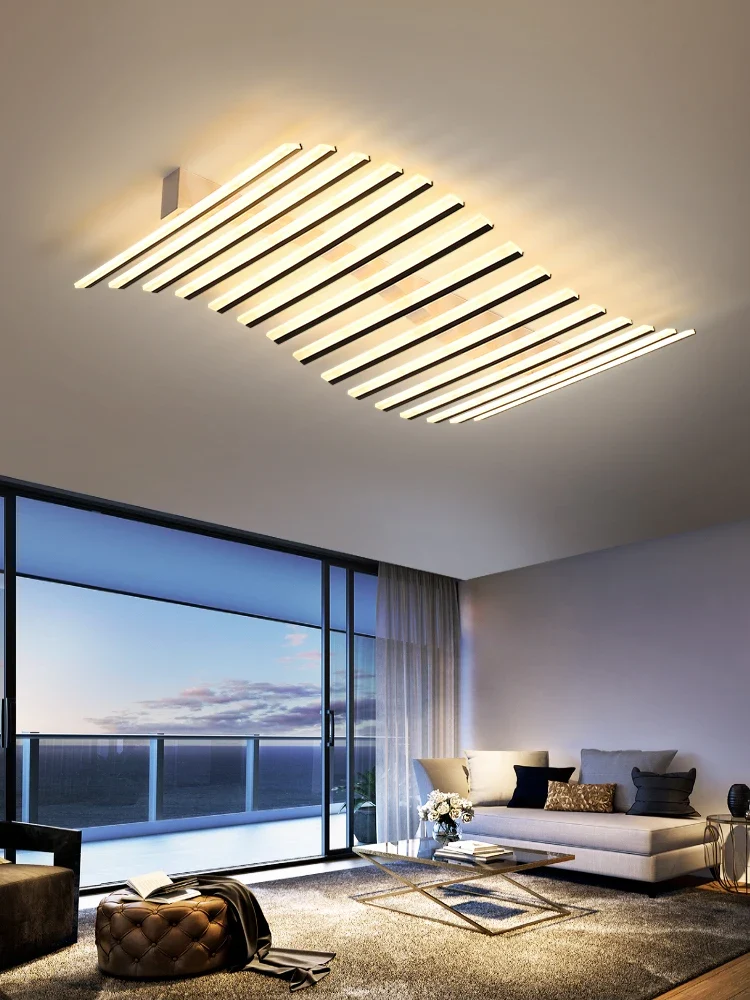 LED-Kronleuchte aus Eisen mit modernem Design – Equinox