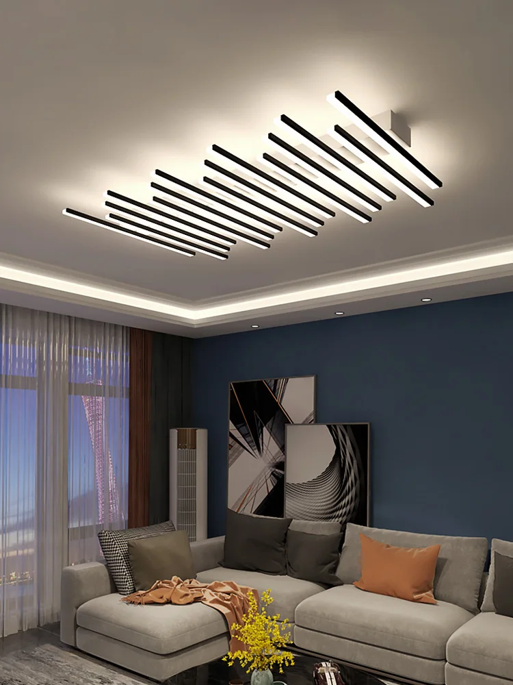 LED-Kronleuchte aus Eisen mit modernem Design – Equinox