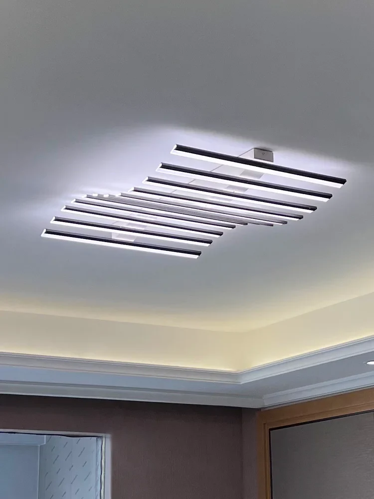 LED-Kronleuchte aus Eisen mit modernem Design – Equinox