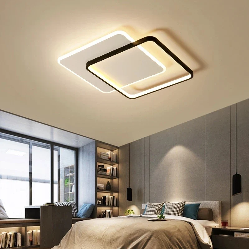 Dimmbare LED-Deckenleuchte mit modernem mattiertem Design – Ulya