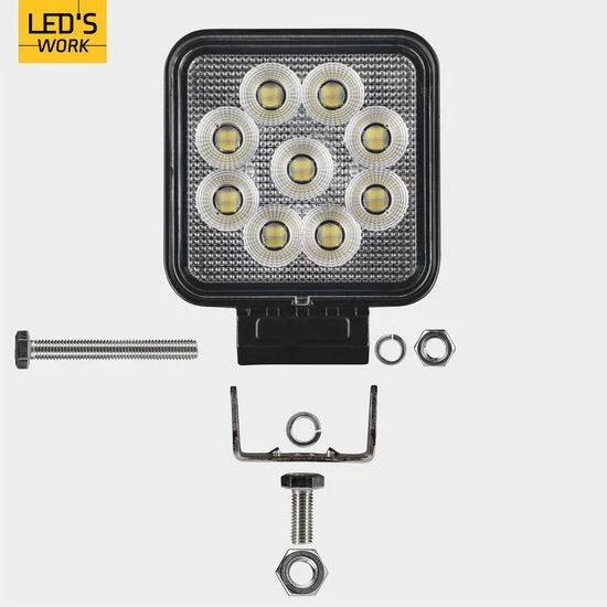 LED's Arbeitsscheinwerfer für Fahrzeuge - Geeignet für Traktor, LKW, Auto, Bus und Schiff - 26W