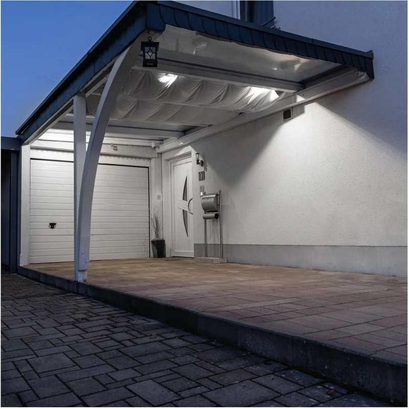 LED Flutlicht 10W 1000lm 4000K neutralweiß IP65 Schwarz - LED's Light