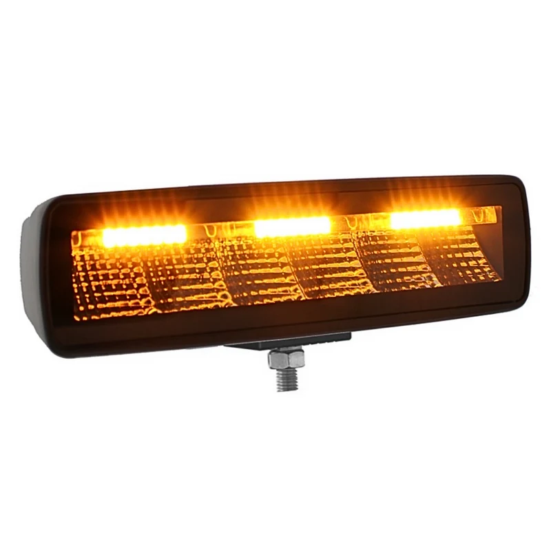 Arbeitsscheinwerfer / Rückfahrscheinwerfer im Dark Look mit Warnblinkfunktion / 2880 Lumen